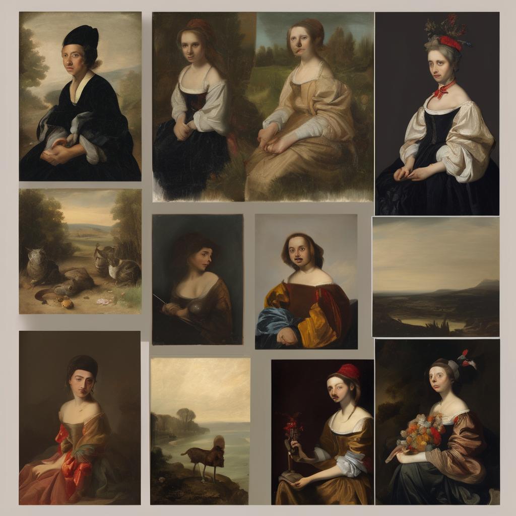 Στυλ και τεχνικές του Salomon Rombouts